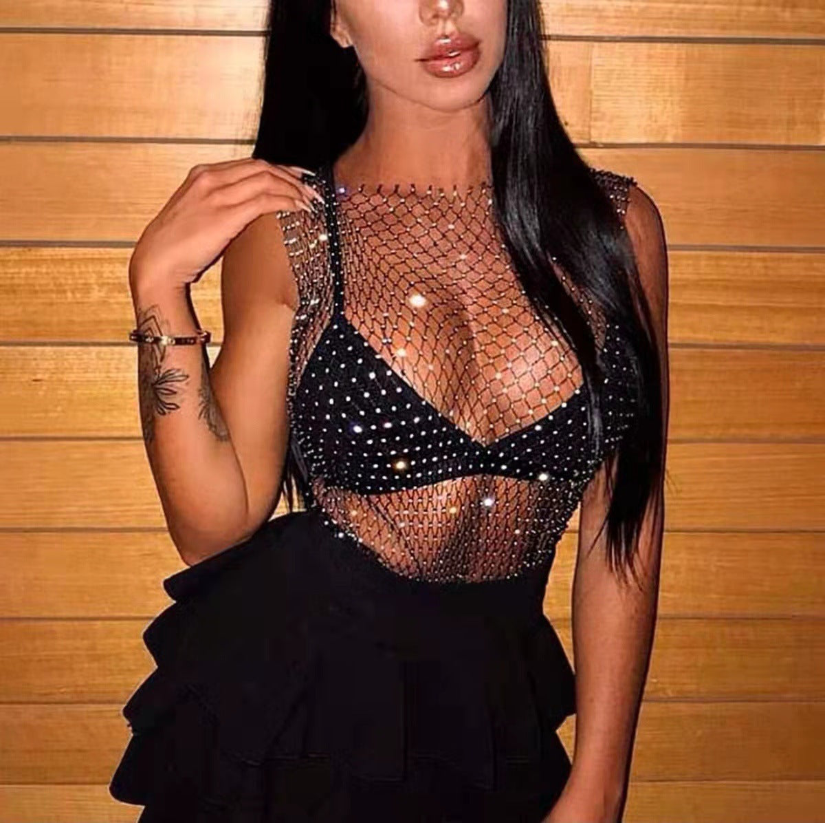 sexy reticulated  nightclub costume lingerie